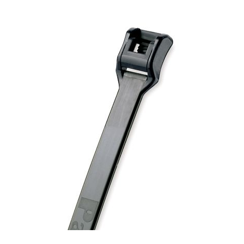 11.5" Belt-Ty™ In-line Locking Tie Weather Resistant Nylon 6/6 (50 lb.) (Black) ILT3S-C0
