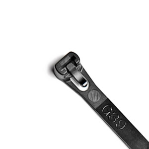 11" Releasable Cable Ties (50 lb.) (Black) CP-11-50R-B