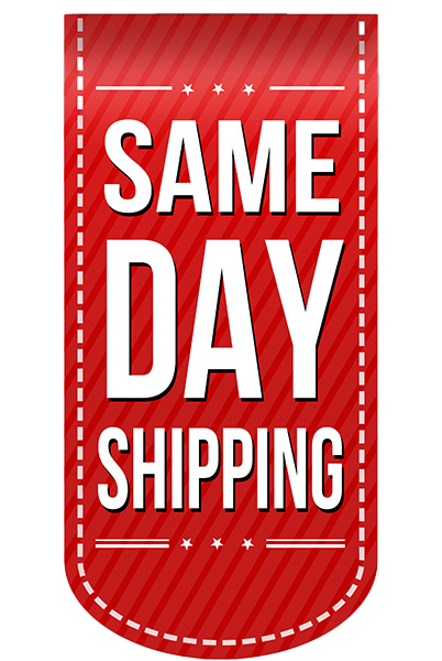Same day shipping banner